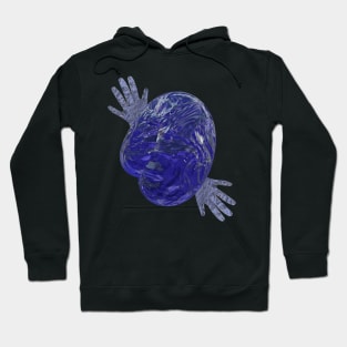 Abstract Hands (water) Hoodie